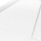 Étagère de rangement à 4 niveaux, support polyvalent pour livres et objets, cadre en fer, 147 cm, blanc ivoire/noir