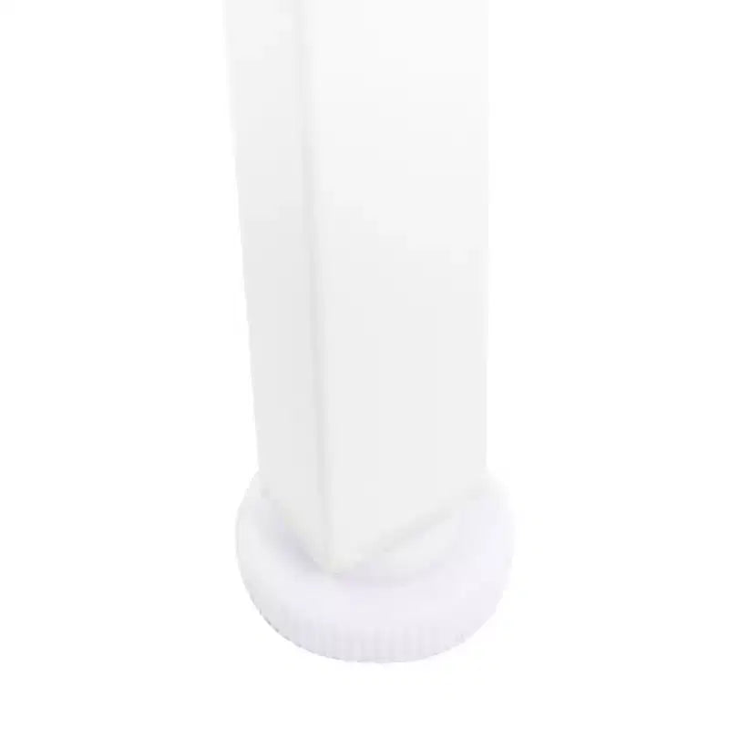 Étagère de rangement à 4 niveaux, support polyvalent pour livres et objets, cadre en fer, 147 cm, blanc ivoire/noir