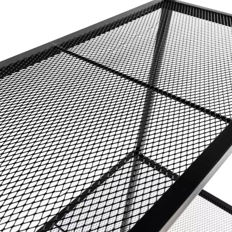 Étagère de rangement à 4 niveaux, support polyvalent pour livres et objets, cadre en fer, 147 cm, blanc ivoire/noir