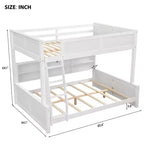 Lit superposé avec étagères de rangement, cadre en bois massif avec armoires et ports USB pour chambre à coucher