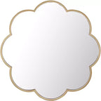 Kessli Mirror - 28 x 28 - MRR1052 - Gold - Safavieh