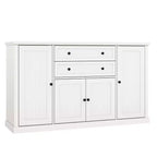White Wood Color MDF European-Style Sideboard  Elevates Elegance for Modern Dining Rooms & Classic Living Spaces