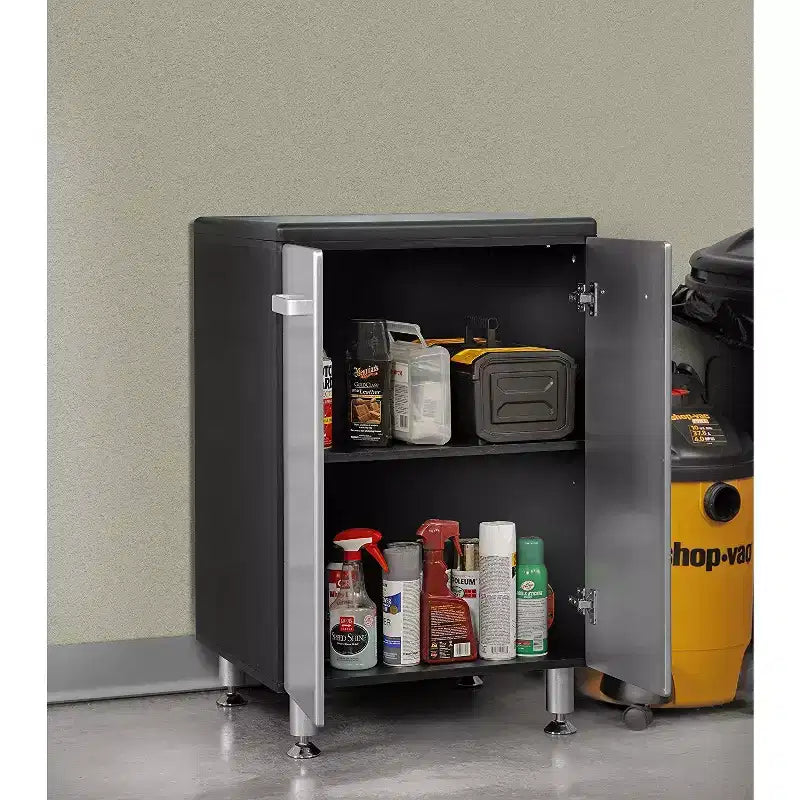 Meuble bas à deux portes pour garage