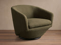Chaise longue d'extérieur en teck avec coussin – Bleu rayé