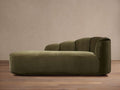 Lit de repos rembourré avec mousse végétale et dossier en fibres de polyester