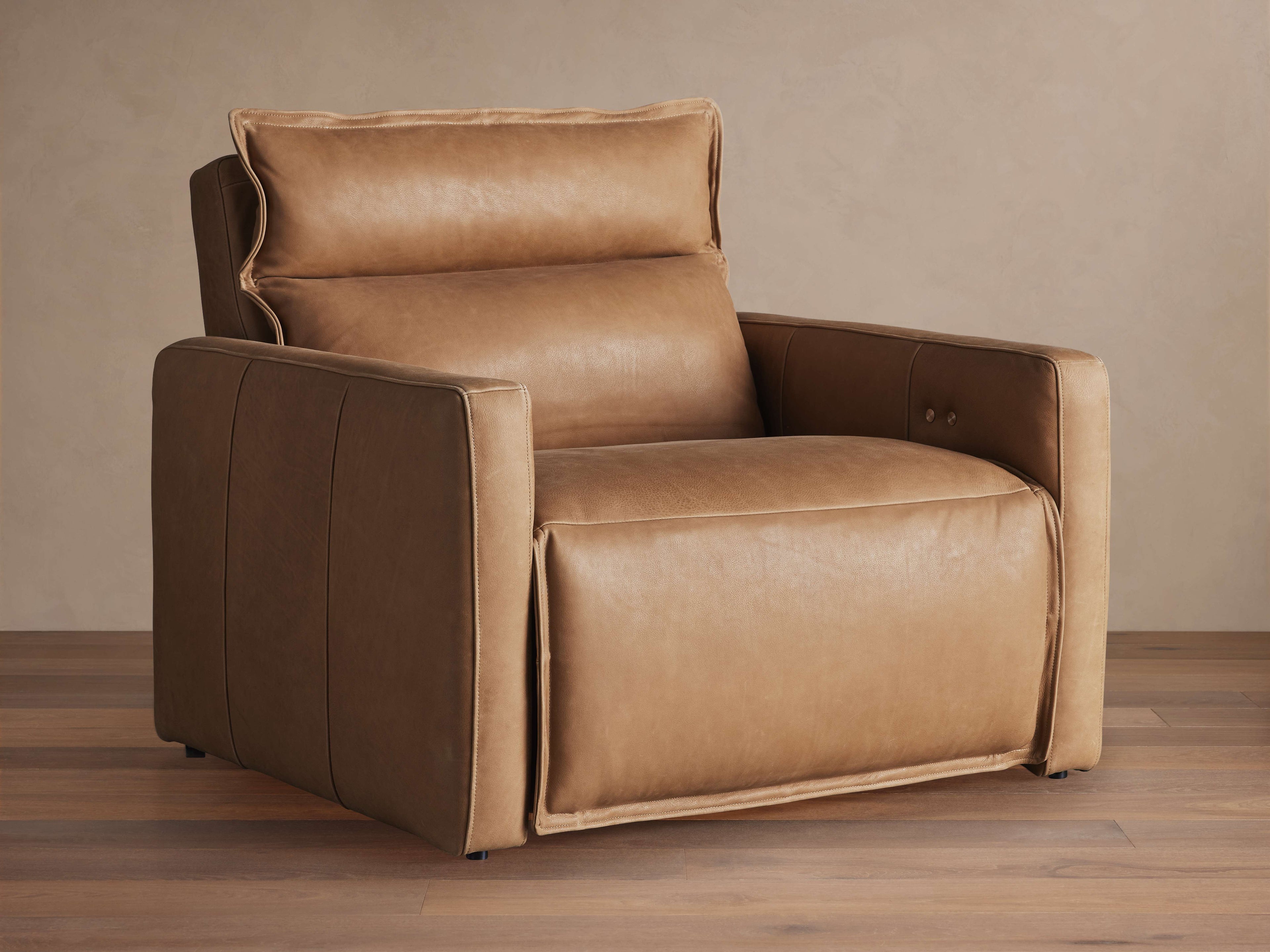 Fauteuil pivotant rembourré avec coussin en mousse haute densité