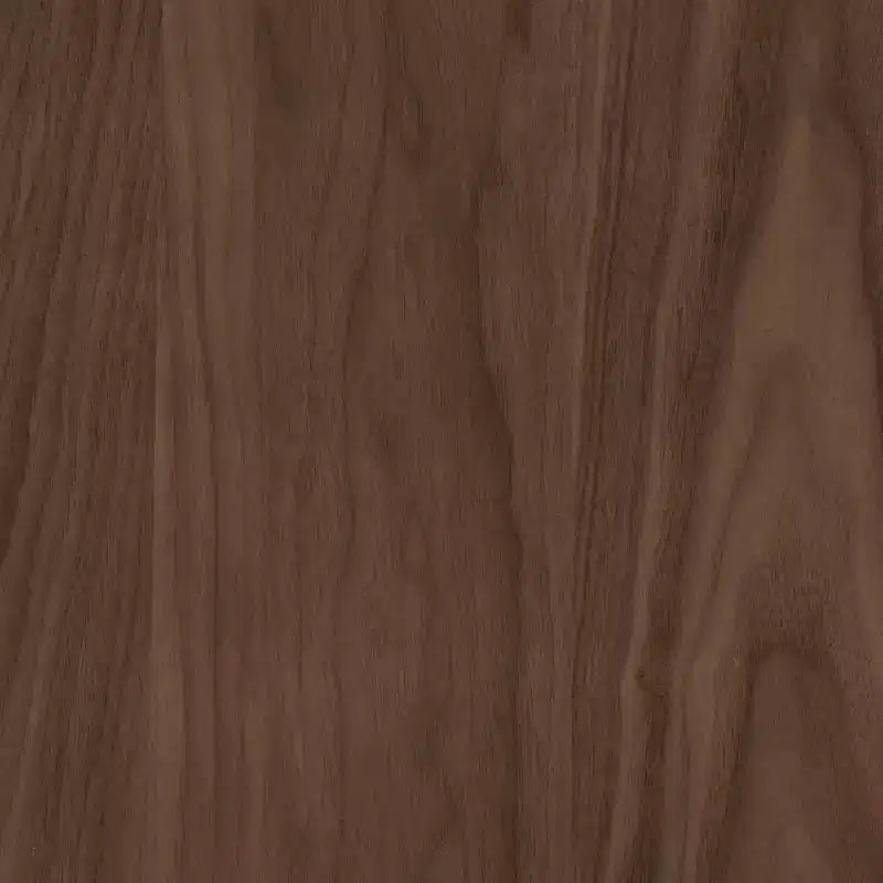 Table de chevet à porte battante Noyer, Solution de rangement moderne, Accès par pression, Idéale pour lits plateforme