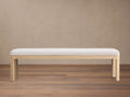 Banc en placage de chêne issu de sources durables