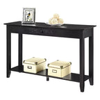 Console avec tiroir