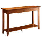 Console avec tiroir